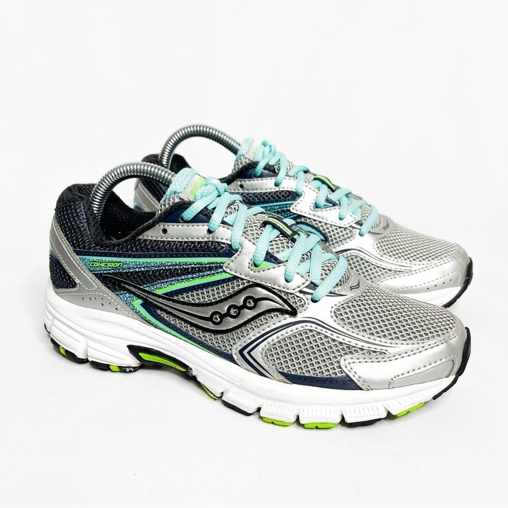 Saucony • Women's Cohesion 9 Running Shoes Athletic Sneakers Size 8